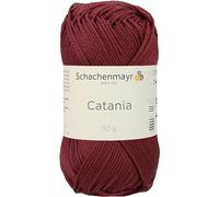 Schachenmayr Catania, 50G burgundrot Fils À Tricoter