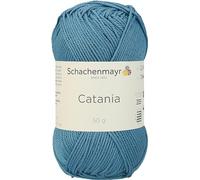 Schachenmayr Catania, 50G kachelblau Fils À Tricoter