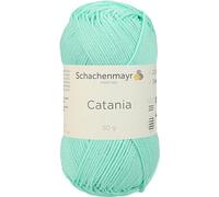 Schachenmayr Catania, 9801210-00385, Couleur: Mint, Fils à Tricoter 11,5 x 5,2 x 6 cm