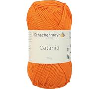 Schachenmayr Catania, 50G orange Fils À Tricoter