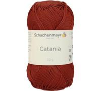 Schachenmayr Catania, 9801210-00388, couleur: terracotta, Fils à tricoter 11,5 x 5,2 x 6 cm