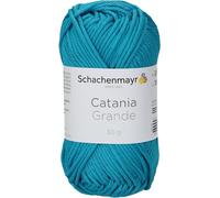 Schachenmayr Catania Denim 9807331-03207 Fil à Tricoter, Lagon, 13 X 6 X 6 cm