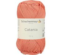 Schachenmayr Catania Fil, Cotton, Scampi Orange, 11,5 x 5,2 x 6 cm, Set de 125 Pièces