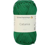 Schachenmayr Catania Fil, Cotton, Smaragd, 11,5 x 5,2 x 6 cm, Set de 125 Pièces