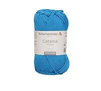 Schachenmayr Catania Pelote de fil à tricoter à la main Bleu Malibu 50 g