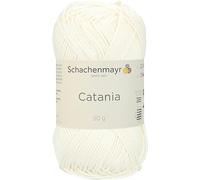 Schachenmayr Fils À Tricoter À La Main Catania, 50G Natur 11,5 x 5,2 x 6 cm