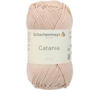 Schachenmayr Fils À Tricoter À La Main Catania, 50G Soft Apricot 11,5 x 5,2 x 6 cm