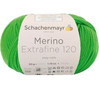 Schachenmayr Merino Extrafine 120, 50G wiesengrün Fils À Tricoter