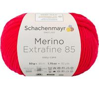 Schachenmayr Merino Extrafine 85, 50G cherry Fils À Tricoter