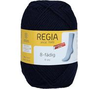 Schachenmayr Regia 8 brins, 150 g, bleu marine