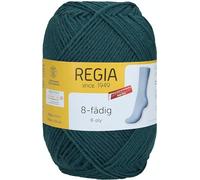 Schachenmayr Regia 8-Fils, 150G petrol Fils À Tricoter