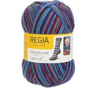 Schachenmayr Regia Design Line 4-Fils, 100G blue velvet color Fils À Tricoter