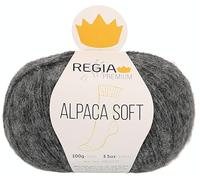 Schachenmayr Regia Premium Alpaca Soft, 100G anthrazit Fils À Tricoter