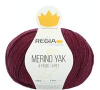 Schachenmayr Regia Premium Merino Yak, 100G pflaume Fils À Tricoter