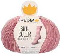 Schachenmayr Regia Premium Silk Color, 100G rosé Fils À Tricoter