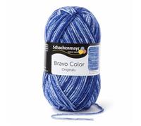 Schachenmayr since 1822 - 9801421-02113 - Schachenmayr Bravo Color, 50G royal denim Fils A Tricoter