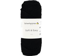 Schachenmayr Soft & Easy, 100G Schwarz Fils À Tricoter