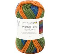 Schachenmayr Wash+Filz-It! Multicolor, 50G exotic stripes Fil À Feutrer