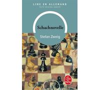 Schachnovelle Le joueur d'echecs - Stefan Zweig - Lgf - Poche - Roman
