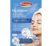 Schaebens Les coussinets pour les yeux en hydrogel hyaluronique hydratent et réduisent les cernes avec de l'acide hyaluronique et du panthénol pour tous les types de peau végétaliens