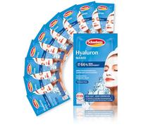 Schaebens Lot de 10 masques à l'acide hyaluronique, 10 x 10 ml, Hydrp Boost, à l'acide hyaluronique, au beurre de karité et au fromage blanc, pour tous les types de peau