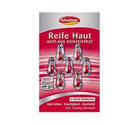 Schaebens Lot de 7 concentrés anti-âge pour 7 applications 3 fois : anti-rides, hydratation et élasticité, avec Q10, Ginseng & Borretsch 7 applications