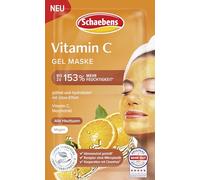 Schaebens Masque en gel vitamine C, lisse et hydratant avec effet lumineux, pour tous types de peau, Vegan