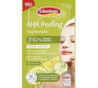 Schaebens Masque exfoliant AHA Renewal, affine le grain de la peau, dissout les cellules mortes avec acide de fruits AHA, niacinamide et panthénol pour tous les types de peau