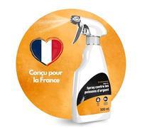 SCHÄDLINGSMEISTER Spray Contre Les Poissons d'argent - TRÈS Bon - 500 ML - Combat Les Poissons d'argent sans perméthrine - Haute efficacité grâce à l'acétamipride - Anti Poissons d'argent - AMP 2 CL