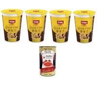 Schär Gris & Ciocc Grissini & Crème au chocolat, 4 x 52 g + Italian Gourmet Polpa 400 g