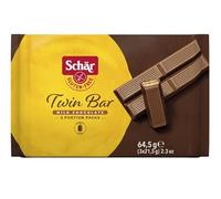 Schär Twin Bar Gaufres sans gluten avec revêtement chocolat au lait (3 x 21,5 g) 64,5 g