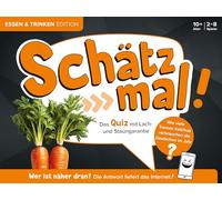 Schätz mal! Essen & Trinken Edition: Das Quiz mit Lach- und Staungarantie I Ab 10 Jahre I 2-8 Spieler I Spiele-Block
