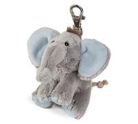 Schaffer 0259 Porte-clés peluche éléphant „Babysugar blue“