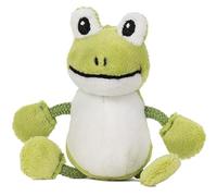 Schaffer 3553 Grenouille en Peluche avec Aimant, Vert/Blanc