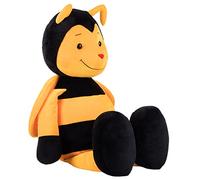 Schaffer Abeille en Peluche Bine 65 cm, Jaune/Noir