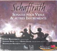 Schaffrath - Viola da Gamba Sonatas [Import]