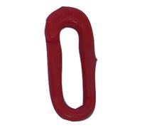 Schake Schake Maillon de connexion rouge, plastique 6 mm Quantité:1