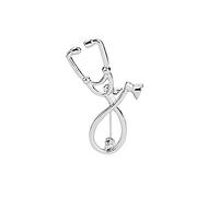 Schal Clip Bekleidungszubehör Personalisierte Haushaltsgeräte Broschen Modische kreative Metallnadeln Fibel Mittelalter (Silver, One Size)