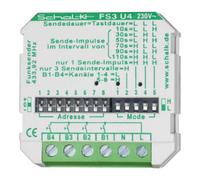 schalk Schalk Émetteur radio encastrable 4 canaux FS3 U4 (230V AC) Quantité:1