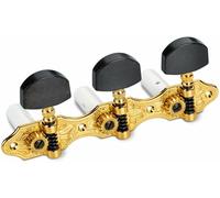 Schaller HGO 1-1 Baseplate 3 L Gold Mécanique pour guitare