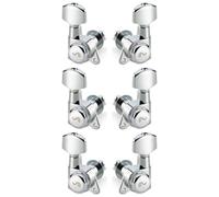 Schaller M6 135 3 left + 3 right Chrome Locking 21,0