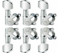 Schaller M6 Mini 3L/3R solid 21,7 Chrome Mécanique pour guitare