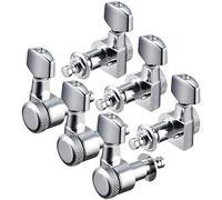 Schaller M6 Pin Locking 6L Chrome - Tête de Machine pour Guitares