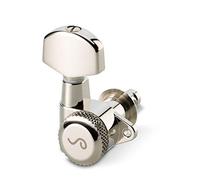 Schaller Mécaniques M6 90 3 gauche/ 3 droite, Axe auto-bloquant (19,5 mm), nickel