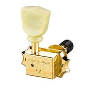 Schaller Original G-Series Keystone SR Locking 3L3R Gold - Tête de Machine pour Guitares