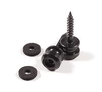 Schaller S-Lock boutons, noir chromé (2)