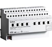 Schaltaktor 8f 16 A Hand + Strom C-Last KNX REG