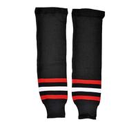 Schanner NHL Chaussettes pour adulte, mixte, Stutzen Sher-Wood NHL, Noir/rouge/blanc, Sénior