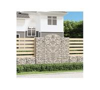 Schanskorven 5 st gewelfd 200x30x180/200 cm ijzer3146197