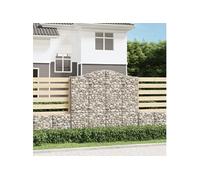 Schanskorven 7 st gewelfd 200x30x180/200 cm ijzer3145519